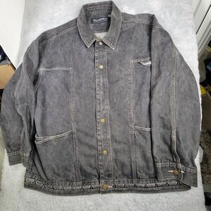 Vintage Pelle Pelle Denim Jacket Big Size 2XL